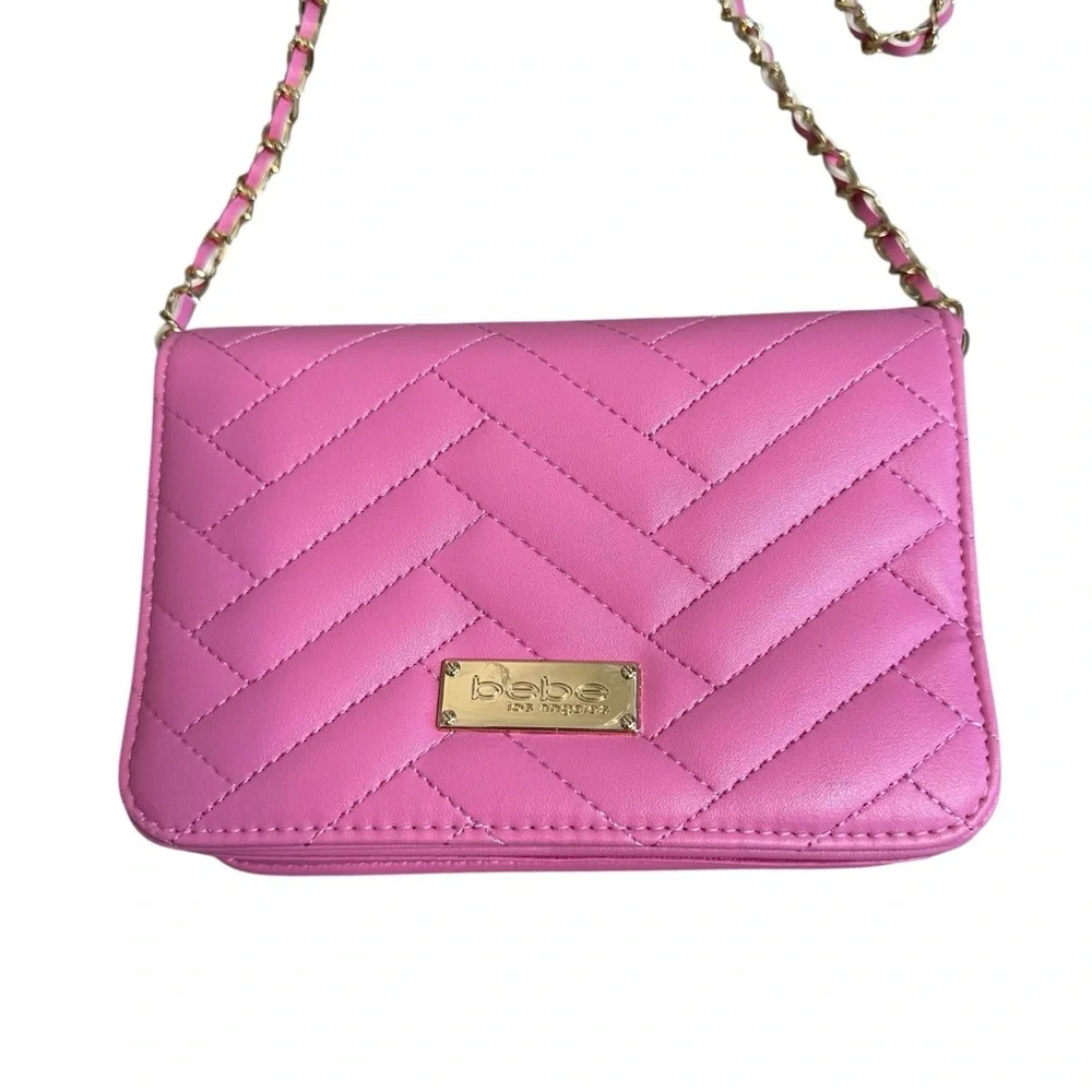 bebe Sophia Crossbody Bag Bubblegum